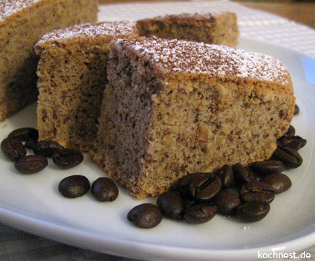 Espresso Whisky Bisquit-Rezept
