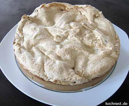 Johannisbeer Baiser Kuchen